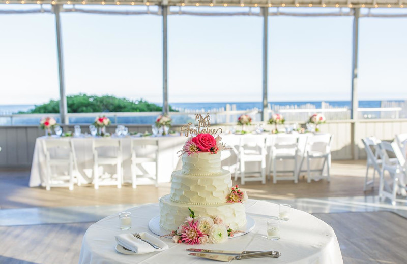 Wedding reception at The Club at New Seabury.