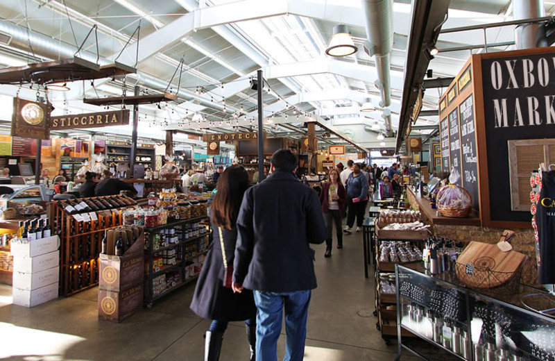 Oxbow Public Market near Hennessey House Bed & Breakfast.