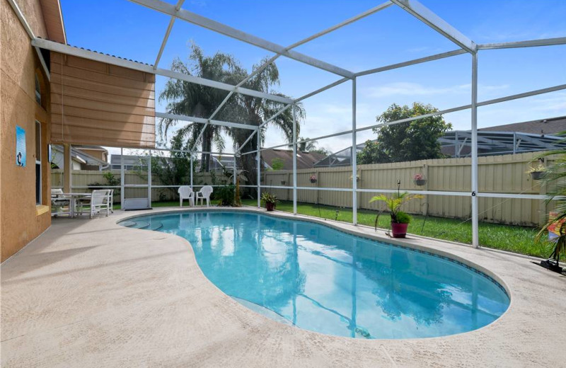 Private Swimming Pool at Advantage Vacation Homes