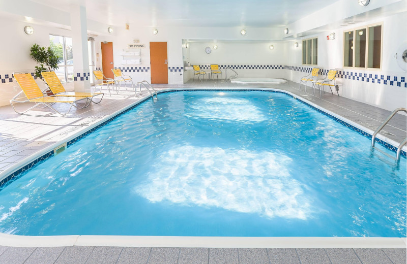 Indoor pool at Fairfield Inn Grand Rapids.