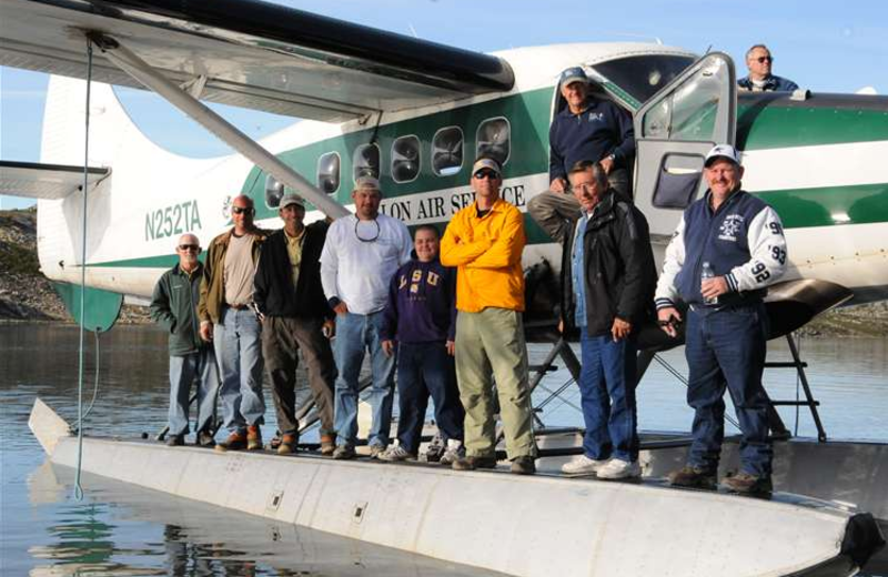 Aerial tours at Gone Fishin' Lodge.