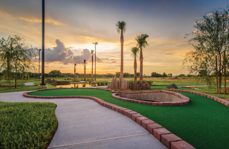 Golf course at Orlando Breeze Resort.