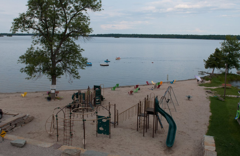 Beach at Great Blue Resorts- McCreary's Beach Resort.