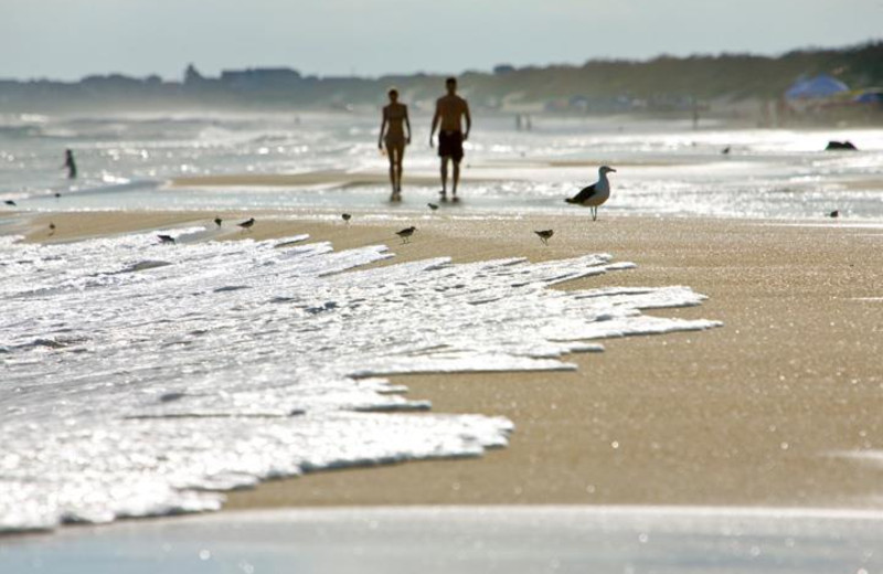 Walking On The Coast at Hatteras Realty 