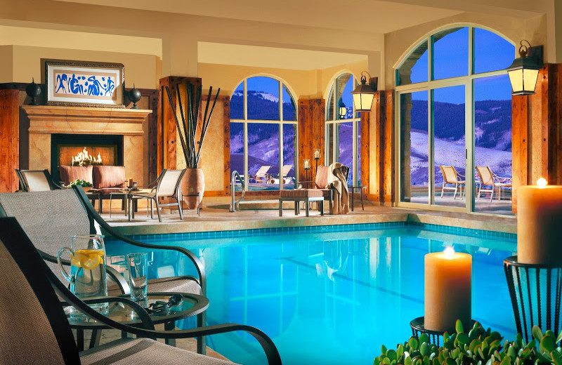 Indoor pool at Lodge & Spa At Cordillera.