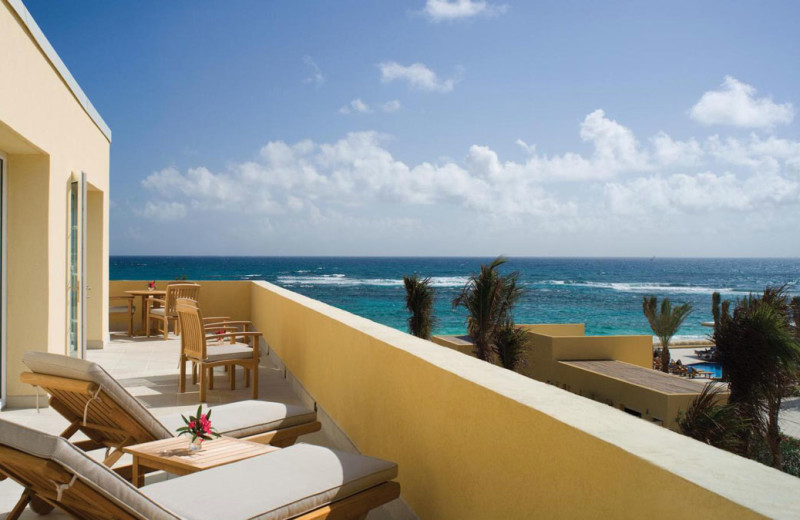 Balcony view at The Westin Dawn Beach Resort & Spa.