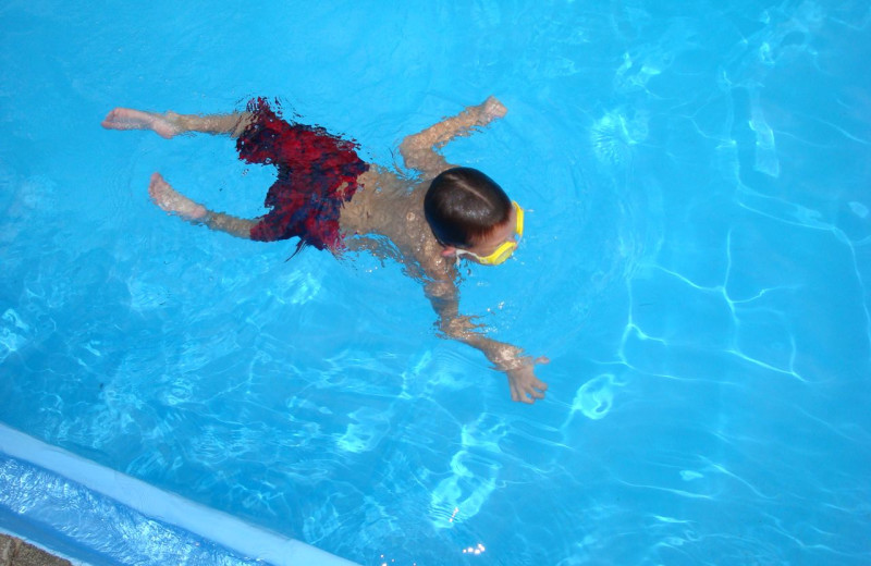 Little Swimmer at Silver Creek Plunge