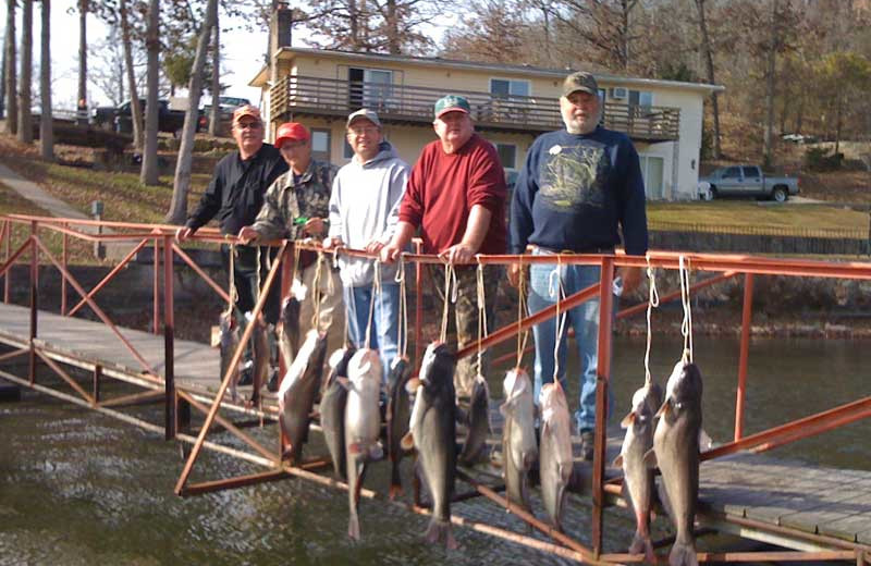 Fishing at Point Randall Resort.