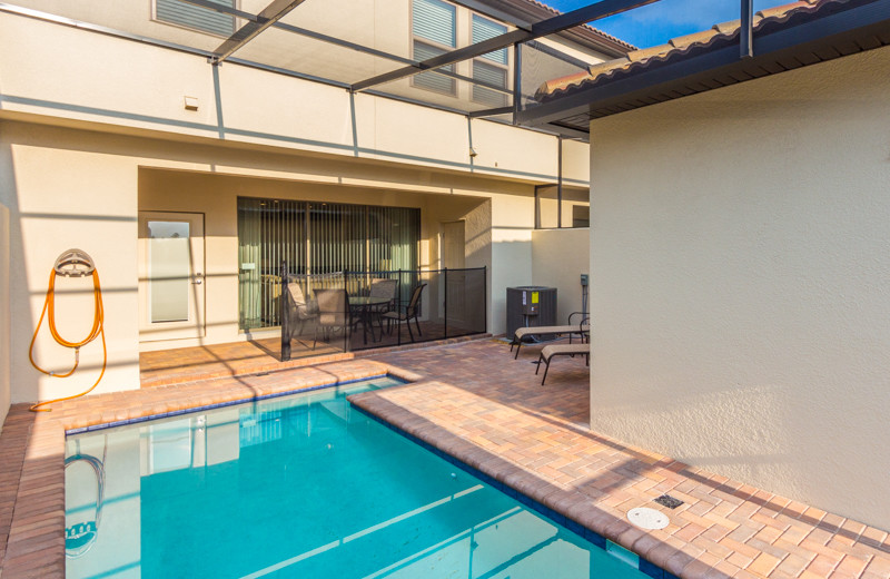 Rental pool at Florida Paradise Villas.