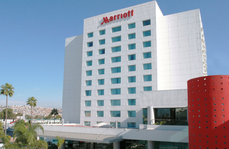 Exterior view of Tijuana Marriott Hotel.