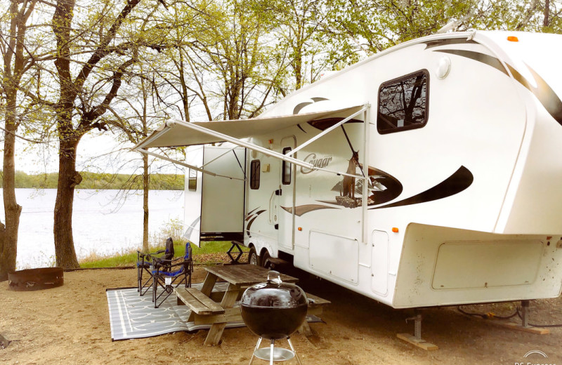 RV campground at Rose Ridge Resort.