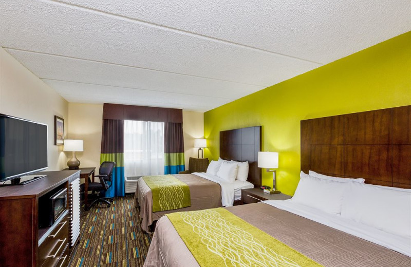 Guest room at Comfort Inn Chula Vista San Diego South.