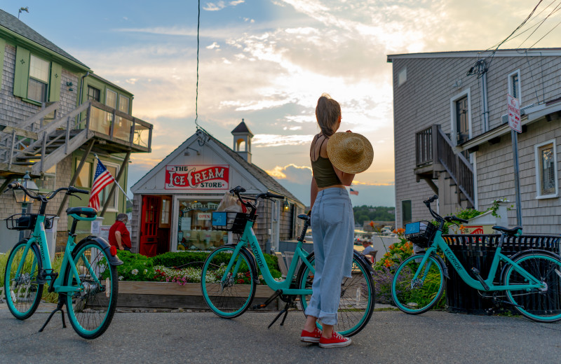 Bike rentals at Addison Choate.