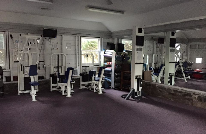 Gym at Deerfield Spa.