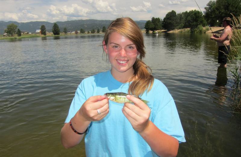 Fishing at The Ashley Inn.