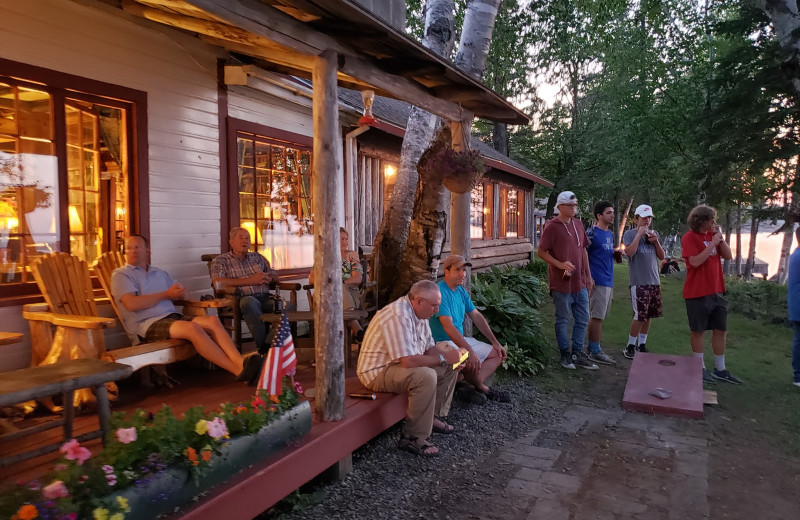 Family at The Birches Resort.