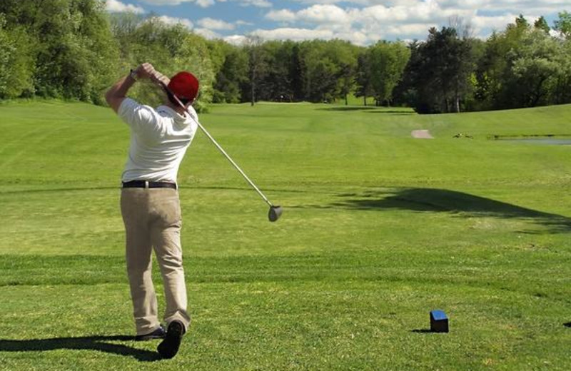 Golf course near Birchcliff Resort.