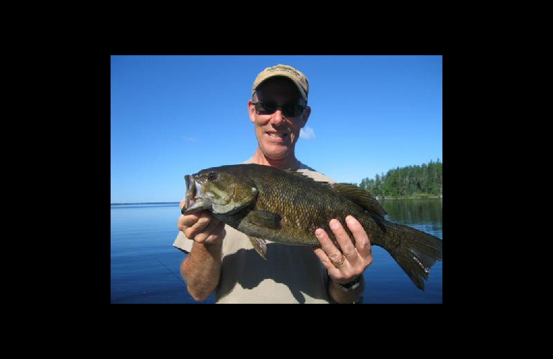 Fishing at Stokes Bay Resort.