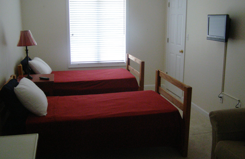 Guest room at Big Bear Resort.