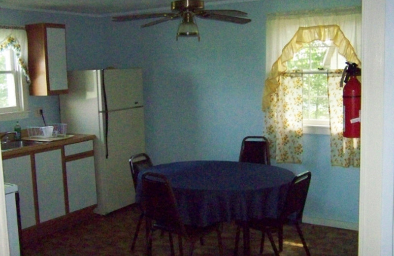 Guest kitchen at Fieldstone Farm.