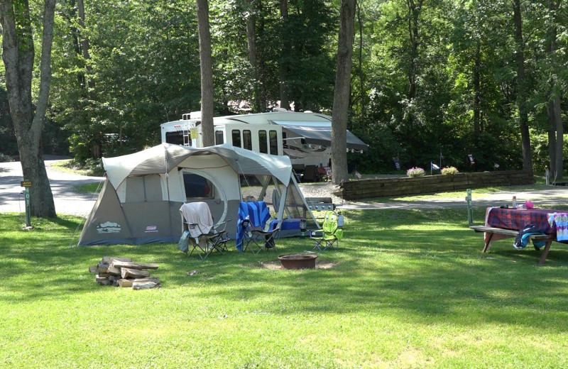 Camping at Yogi at Shangri-La - Jellystone Park.