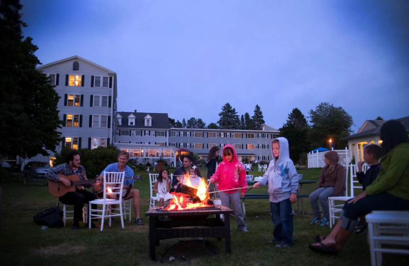 Bonfires at The Nonantum Resort.