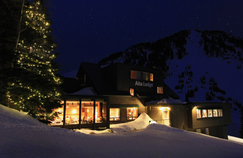 Winter at Alta Lodge.