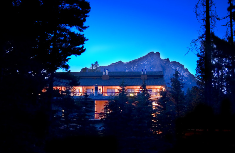 Exterior view of Douglas Fir Resort & Chalets.