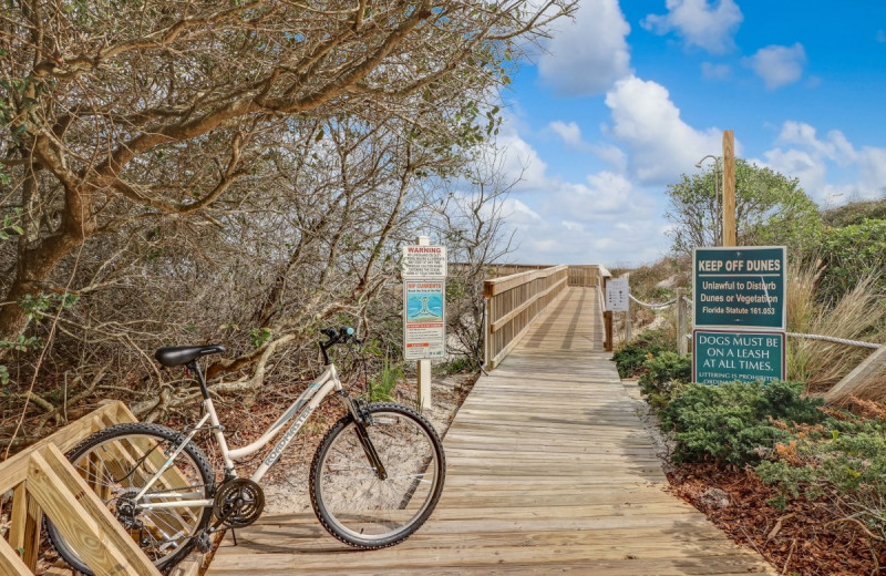 Boardwalk near Amelia Rentals and Management Services.