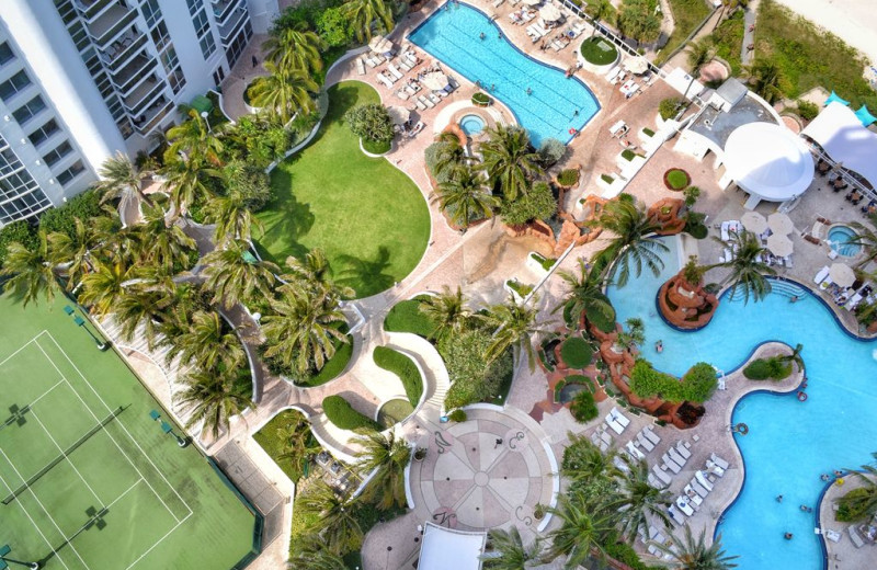 Rental pool at Walker Vacation Rentals.