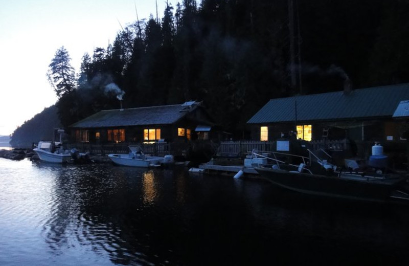 Exterior view of Blackfish Lodge.