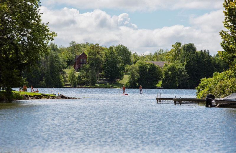 Lake view at Great Blue Resorts- Woodland Estate Resort.