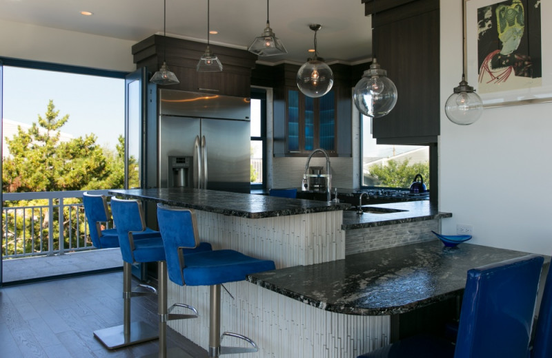 Rental kitchen at Lauren Berger Collection.