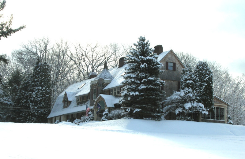 Winter time at Inn At Lake Joseph.