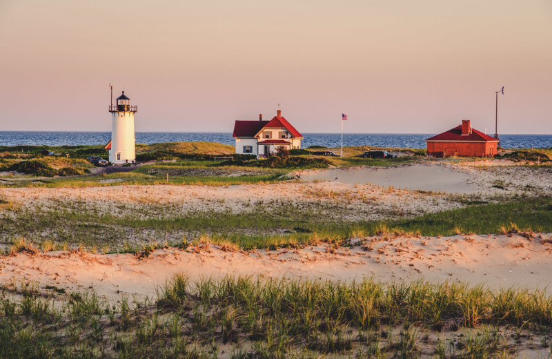 Beach at Harbor Hotel Provincetown.