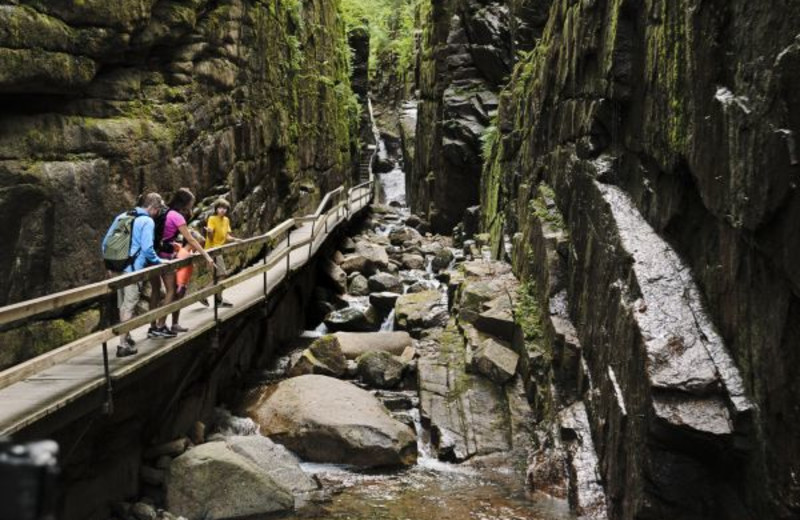 Franconia Notch State Park near Mountain View Grand Resort.