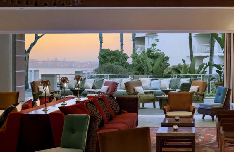 Lounge at Loews Coronado Bay Resort.