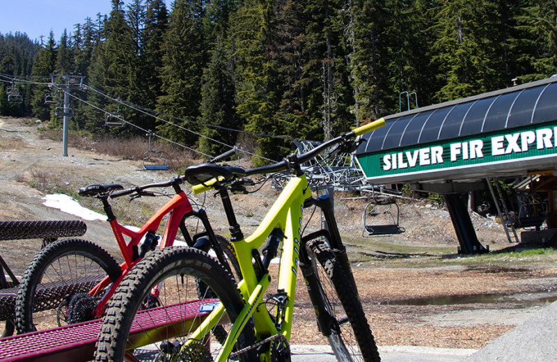 Biking at Summit at Snoqualmie.