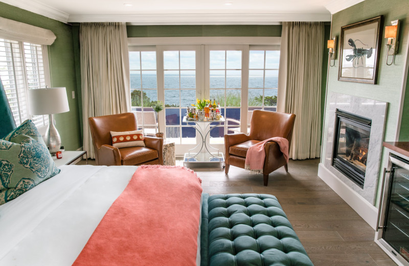 Guest room at Cape Arundel Inn.