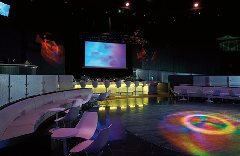 Dance floor at Odawa Casino Resort.