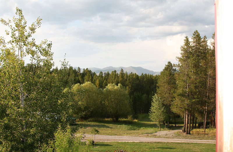 Scenic view at Glaciers' Mountain Resort.