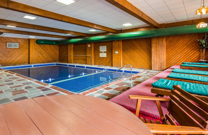 Indoor pool at Best Western Adirondack Inn.