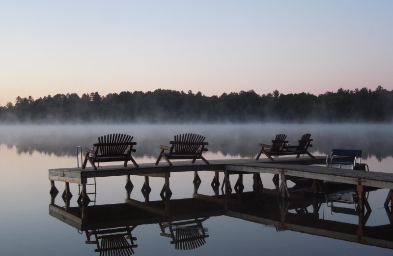 Lake view at The Estrold Resort.