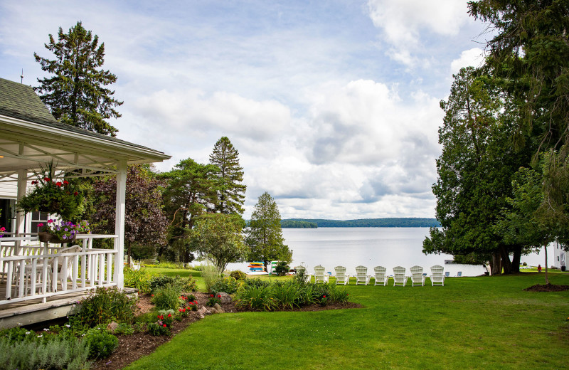 Lake view at Port Cunnington Lodge & Resort.