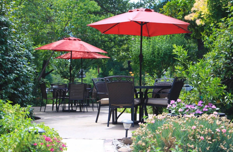 Patio at Goodman House Bed 