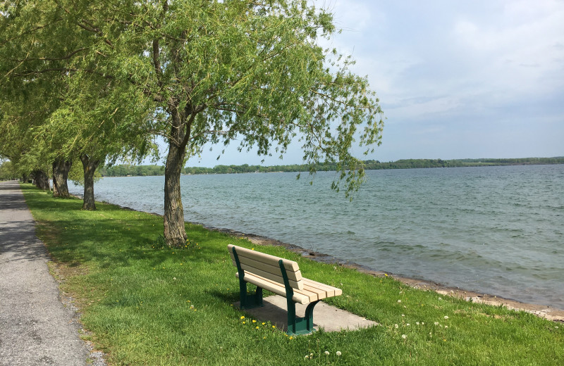 Lake view at Cobtree Vacation Rental Homes.