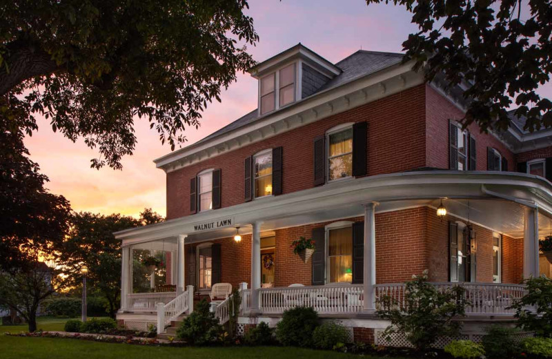 Exterior view of Walnut Lawn Bed 