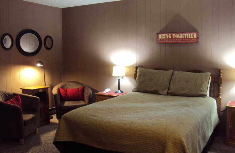 Guest room at The Inn on Fall River.