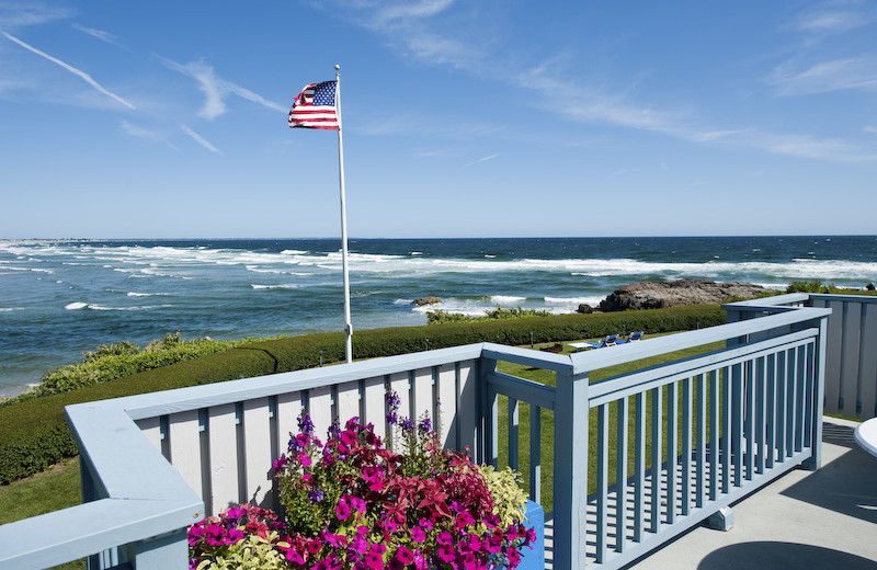 Ocean view at Beachmere Inn.