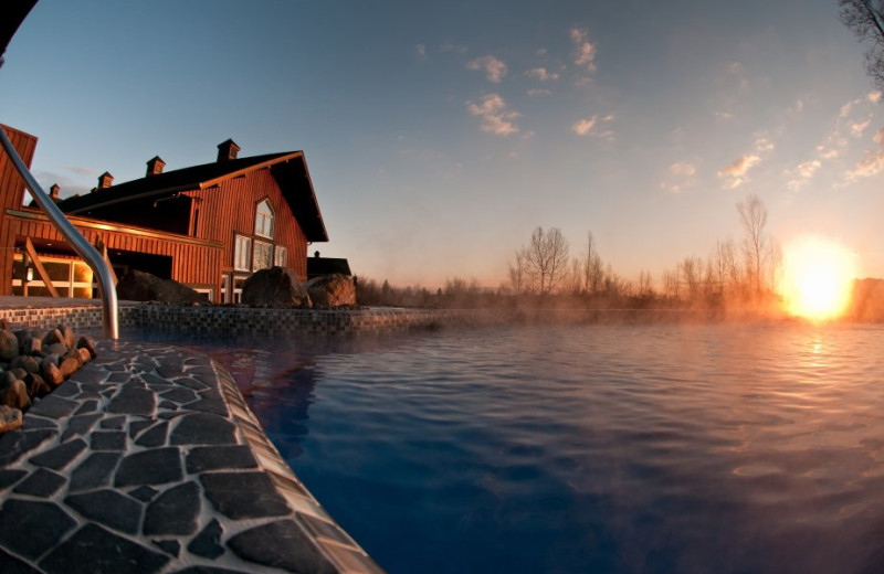 Outdoor pool at Spa Eastman Health & Wellness Retreat.